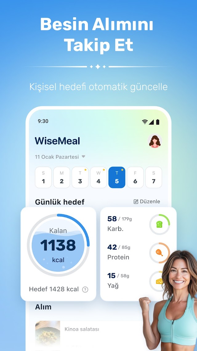 WiseMeal: AI Kalori Sayacı Resimleri