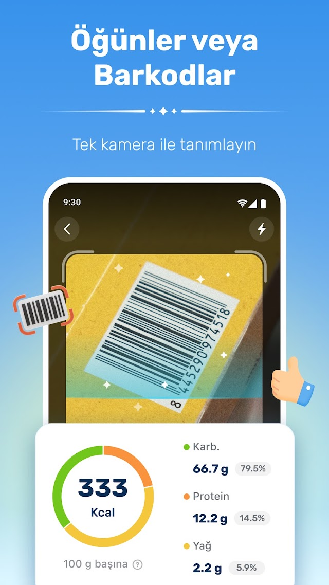 WiseMeal: AI Kalori Sayacı Resimleri
