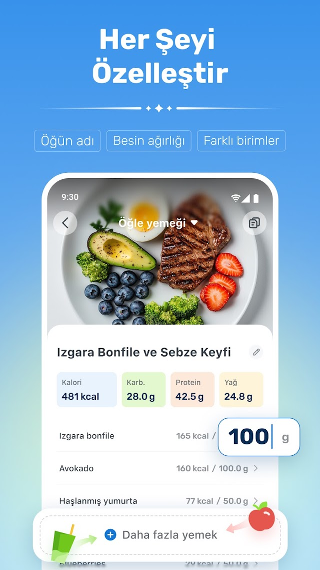 WiseMeal: AI Kalori Sayacı Resimleri