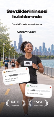 CheerMyRun: Koşu ve GPS Resimleri