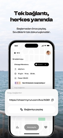 CheerMyRun: Koşu ve GPS Resimleri