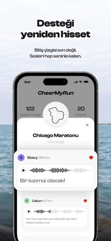 CheerMyRun: Koşu ve GPS Resimleri