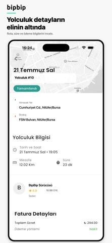 BipBip - Paylaşımlı Yolculuk Resimleri