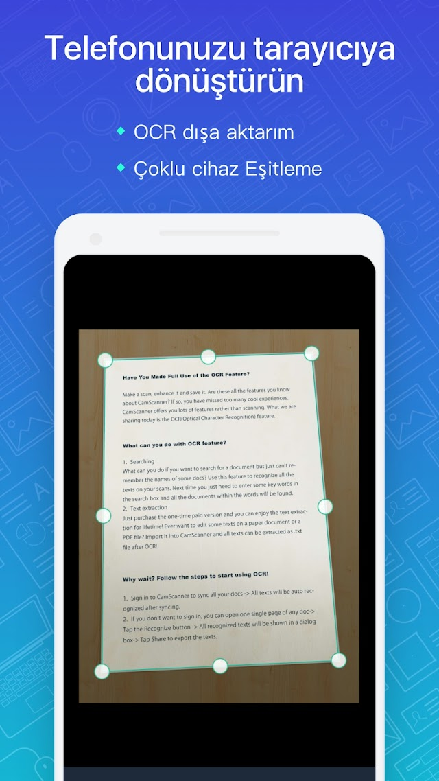 CamScanner - pdf için tarayıcı Resimleri