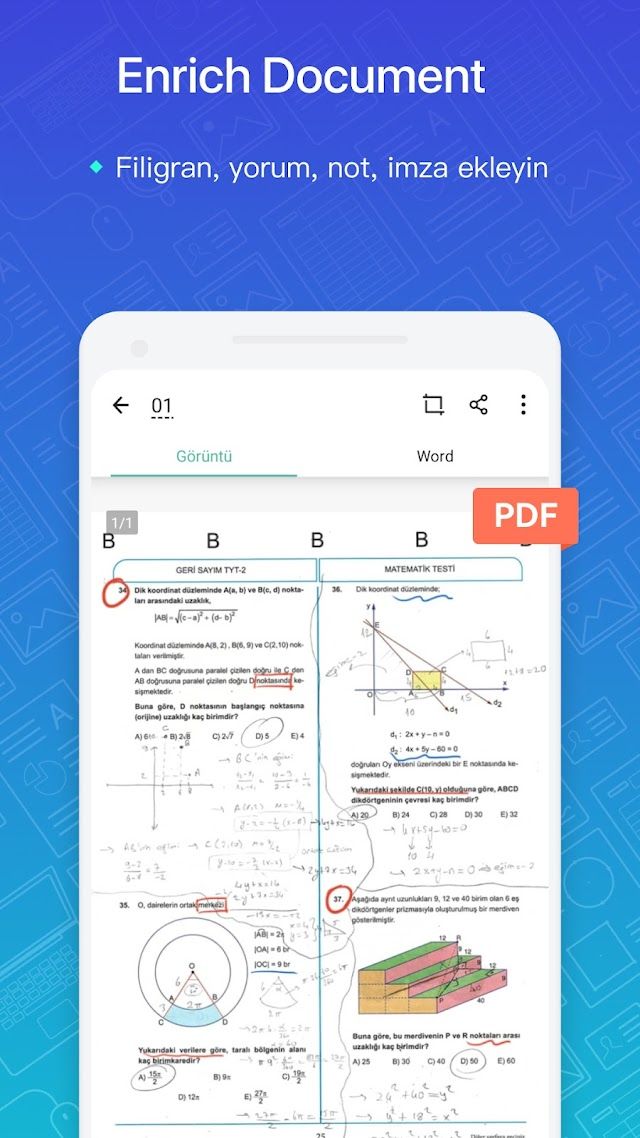 CamScanner - pdf için tarayıcı Resimleri