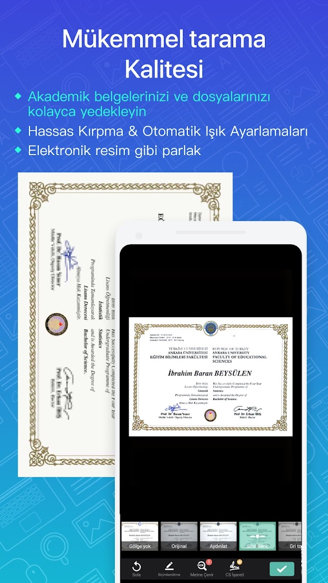 CamScanner - pdf için tarayıcı Resimleri