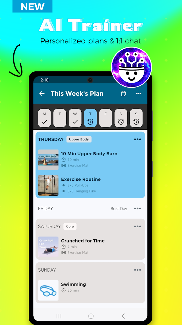 Workout Trainer AI Resimleri