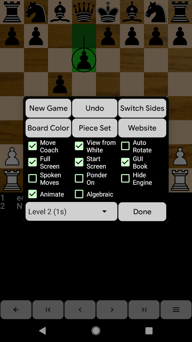Chess for Android Resimleri
