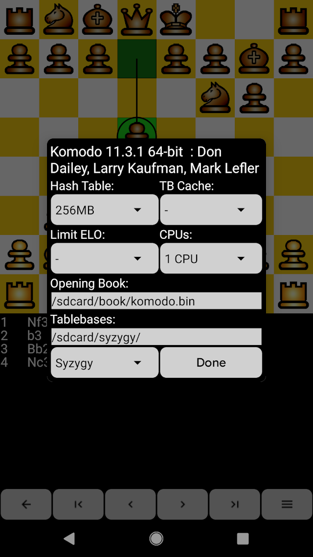 Chess for Android Resimleri