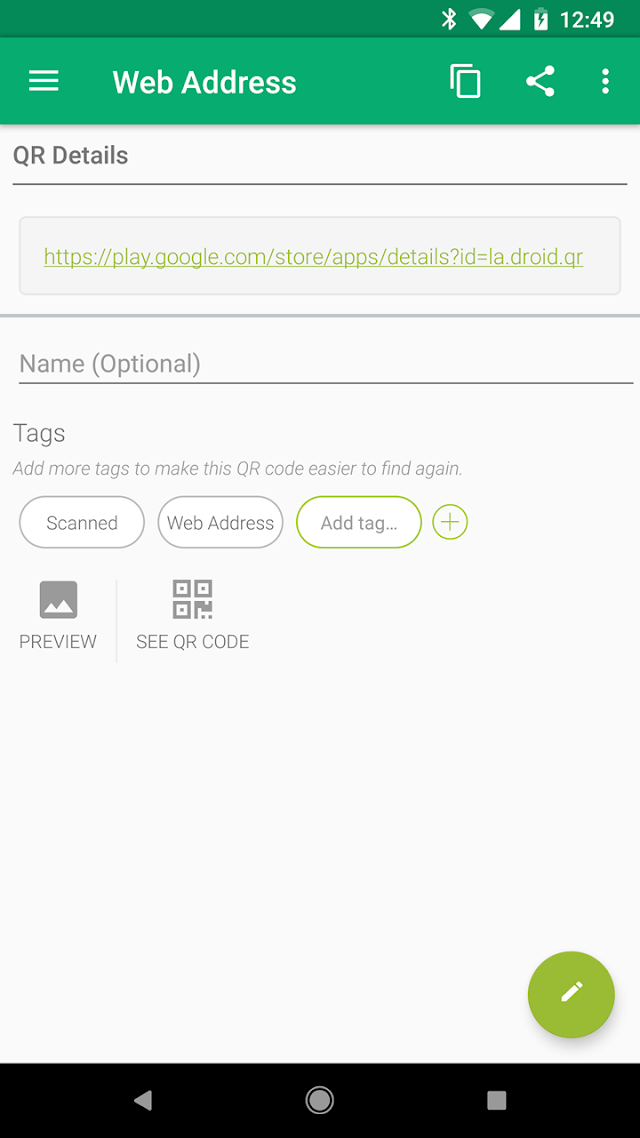 QR Droid Resimleri