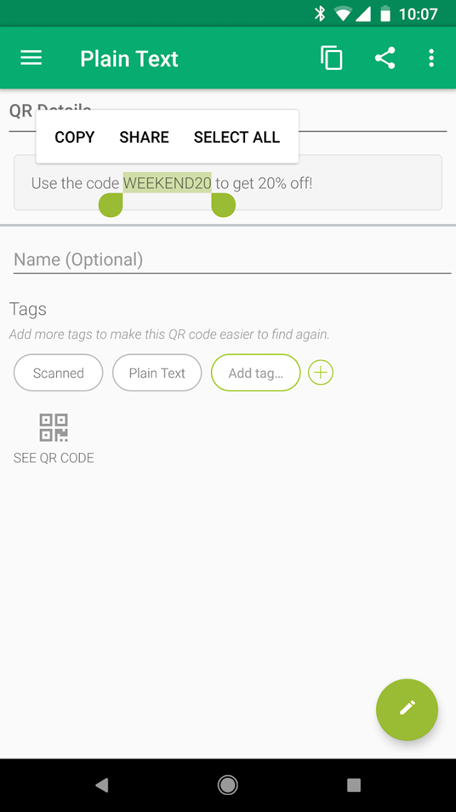 QR Droid Resimleri