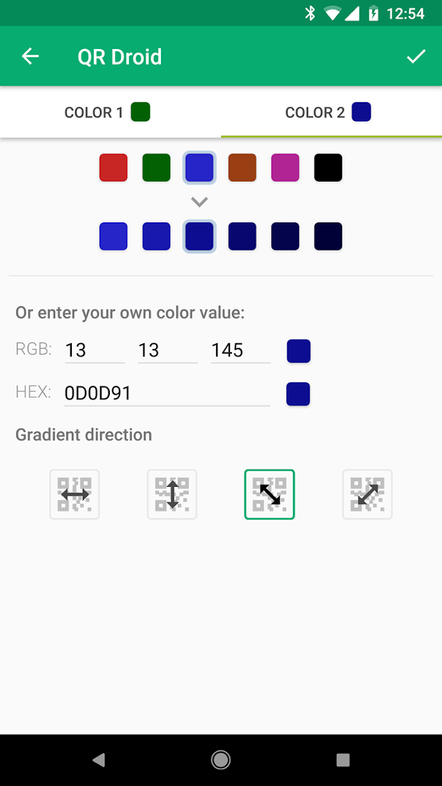 QR Droid Resimleri