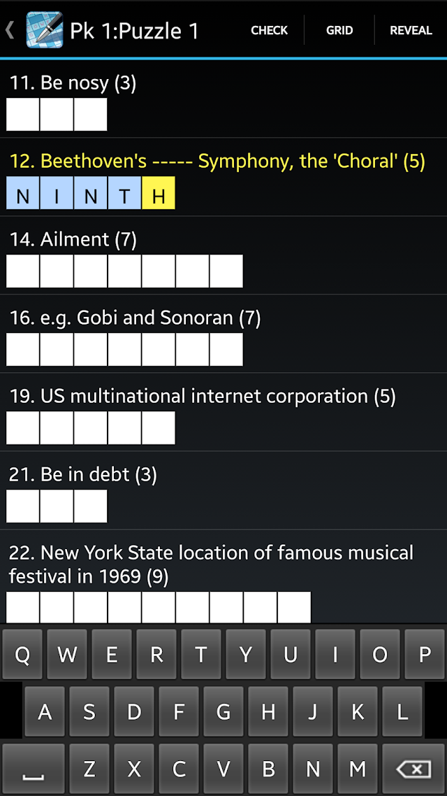 Crossword Lite Resimleri