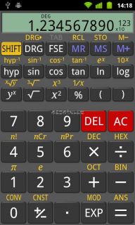 RealCalc Scientific Calculator Resimleri
