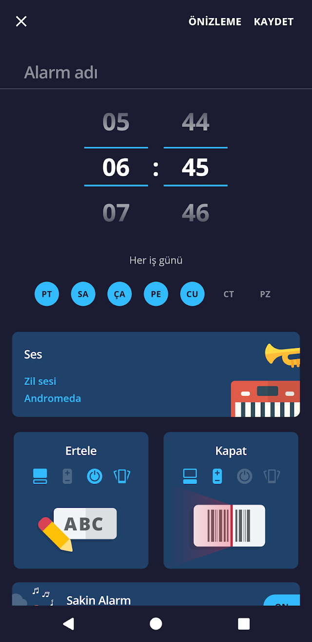 Alarm: Çalar Saat, Zamanlayıcı Resimleri
