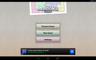 Andoku Sudoku 2 Free Resimleri