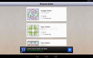 Andoku Sudoku 2 Free Resimleri