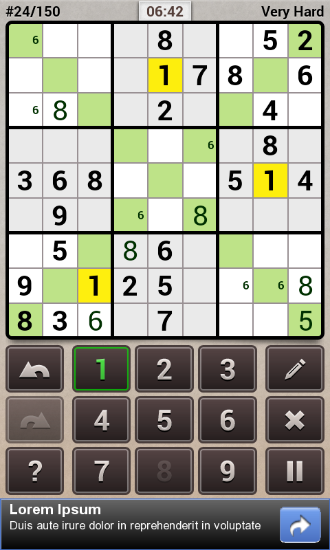 Andoku Sudoku 2 Resimleri