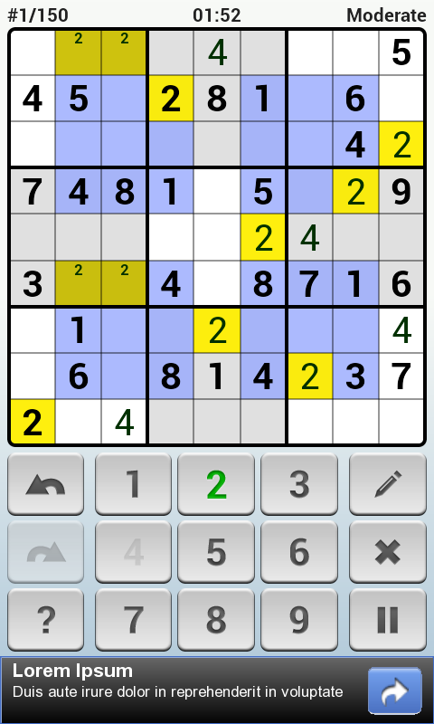 Andoku Sudoku 2 Resimleri