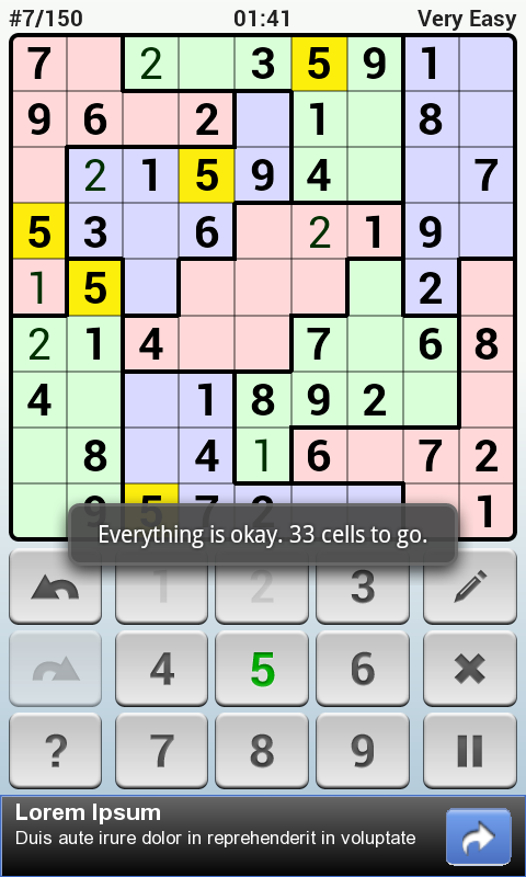 Andoku Sudoku 2 Resimleri