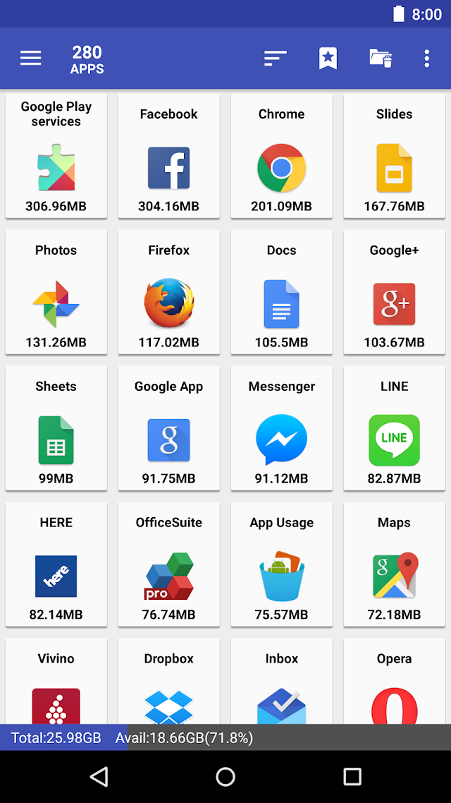 AppMgr III (App 2 SD) Resimleri