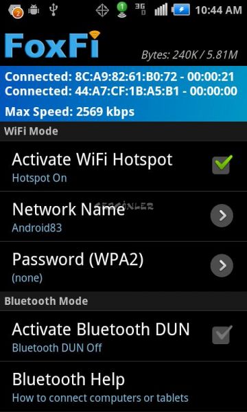 pdanet serial code ya vencido