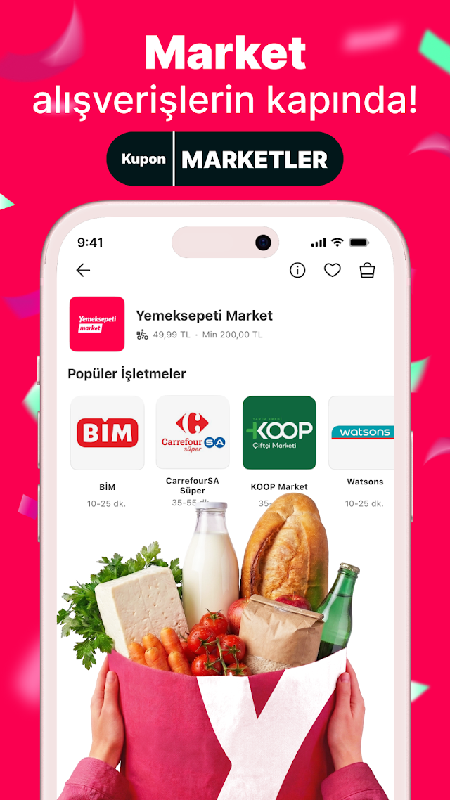 Yemeksepeti - Yemek & Market Resimleri