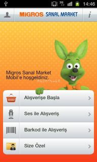 Migros Sanal Market Resimleri