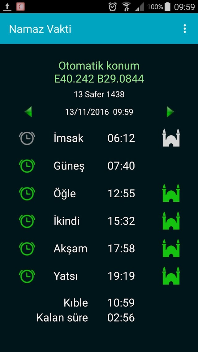 Namaz Vakti Resimleri