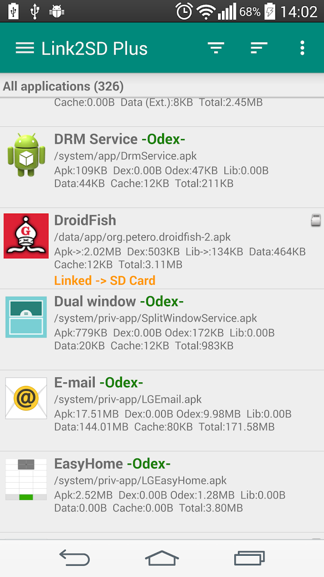 Link2SD Resimleri