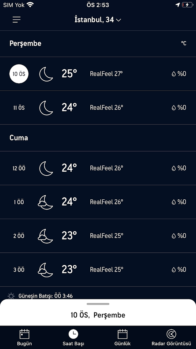 AccuWeather Hava Durumu Resimleri