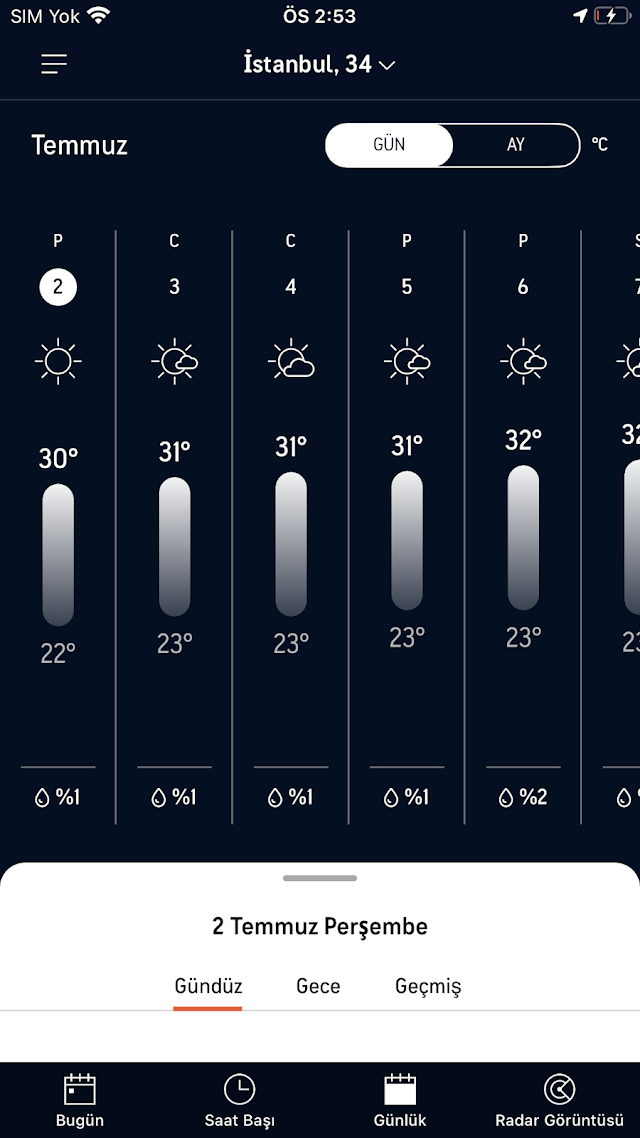 AccuWeather Hava Durumu Resimleri