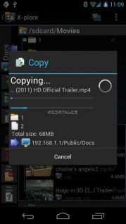 X-plore File Manager Resimleri