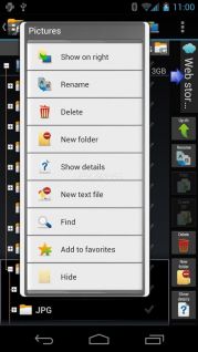 X-plore File Manager Resimleri