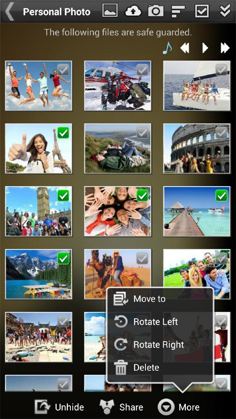 Gallery Lock (Hide pictures) Resimleri