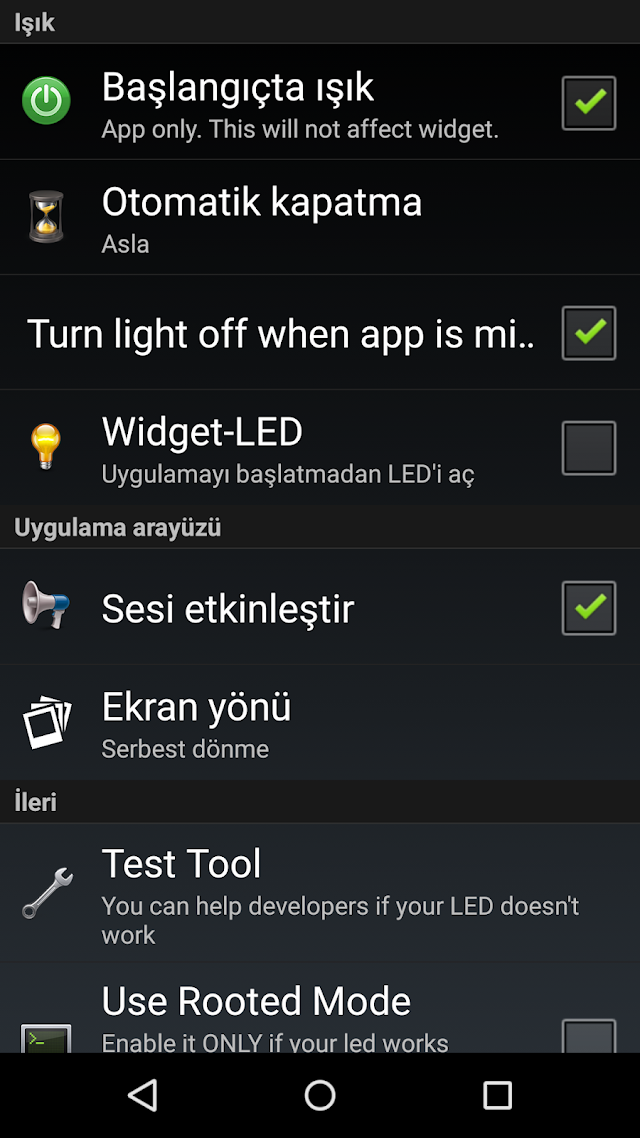 El Feneri LED flashlight Resimleri