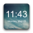 Dijital Saat Widget'�