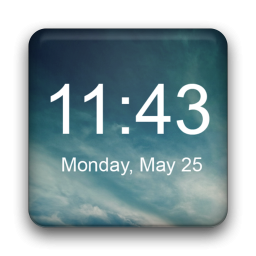 Android Dijital Saat Widget'� ikonu