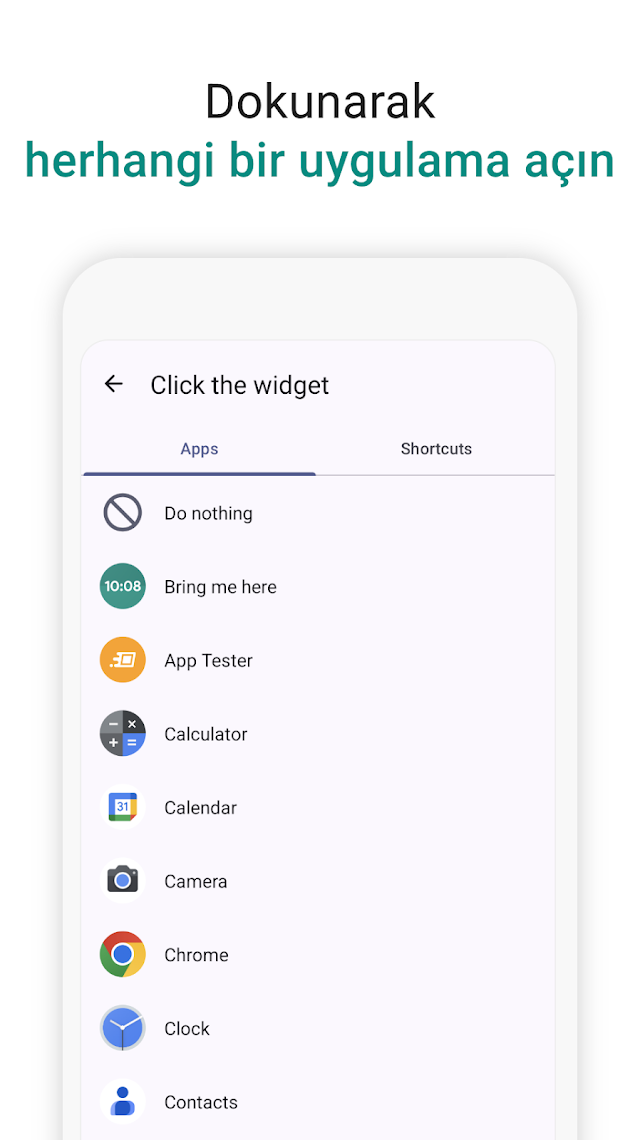 Dijital Saat Widget'ı Resimleri