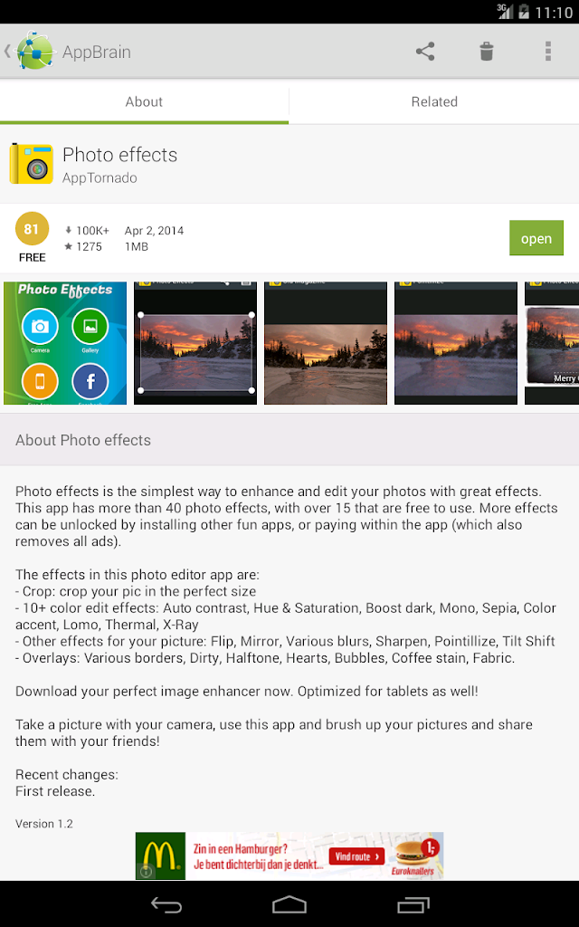 AppBrain App Market Resimleri