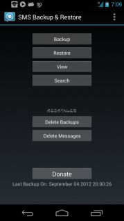 SMS Backup & Restore Resimleri