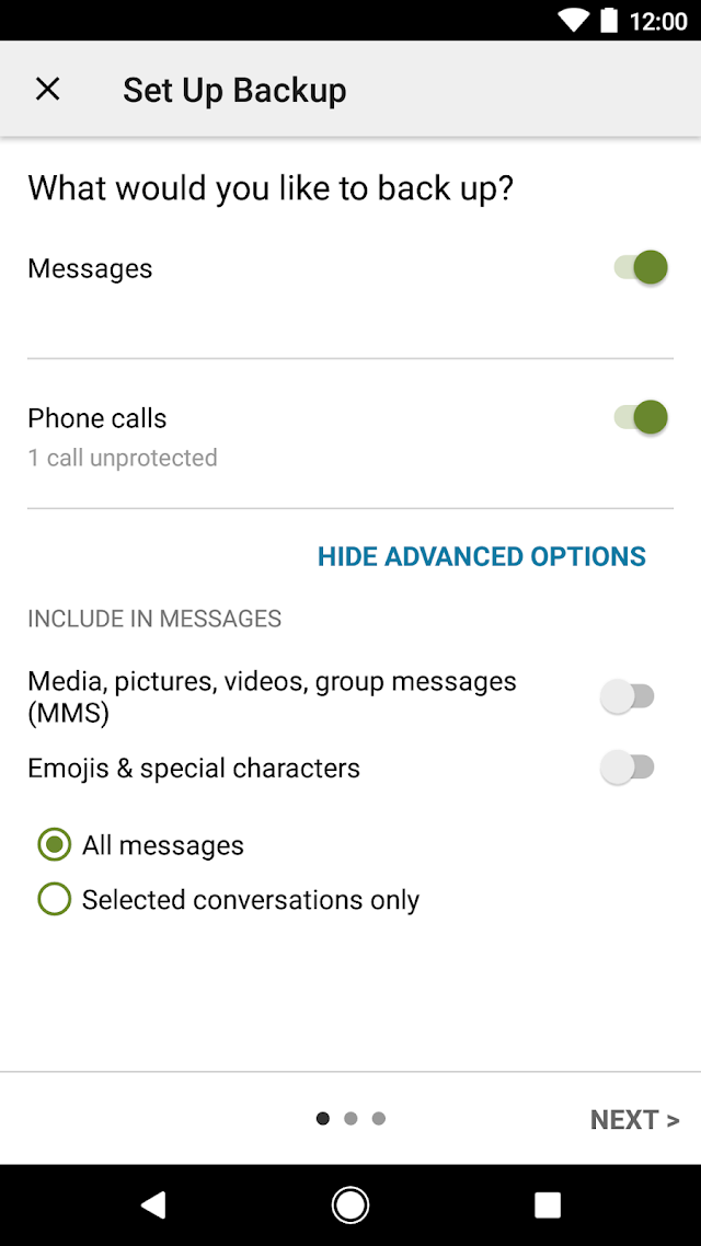 SMS Backup & Restore Resimleri