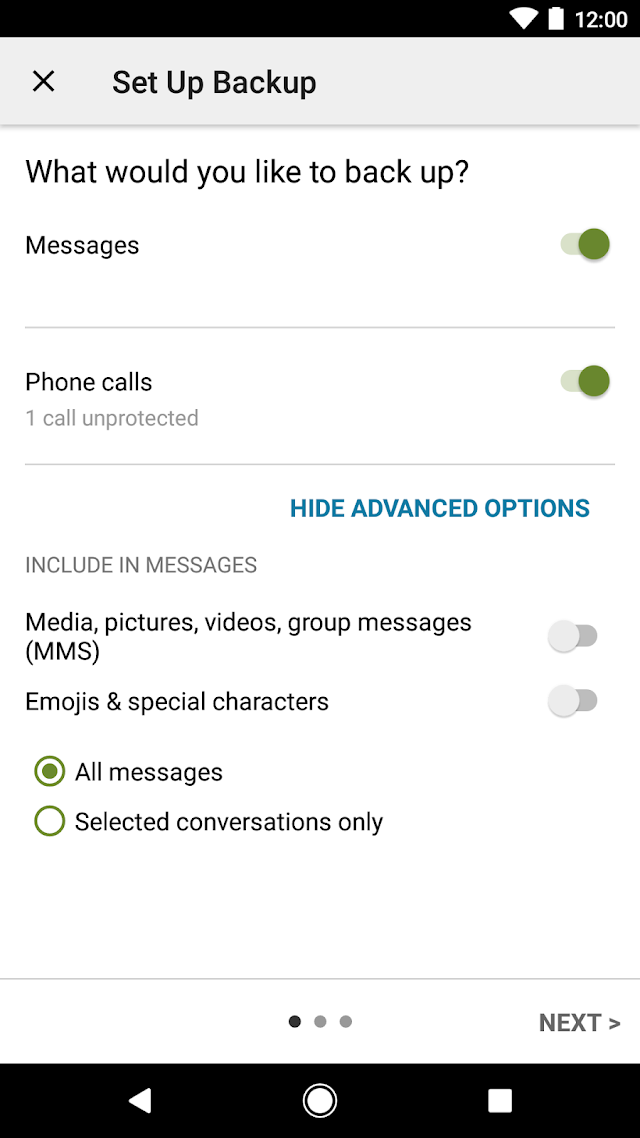 SMS Backup & Restore Resimleri