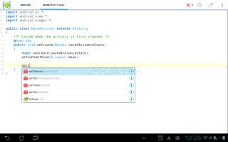 AIDE - Android Java IDE Resimleri