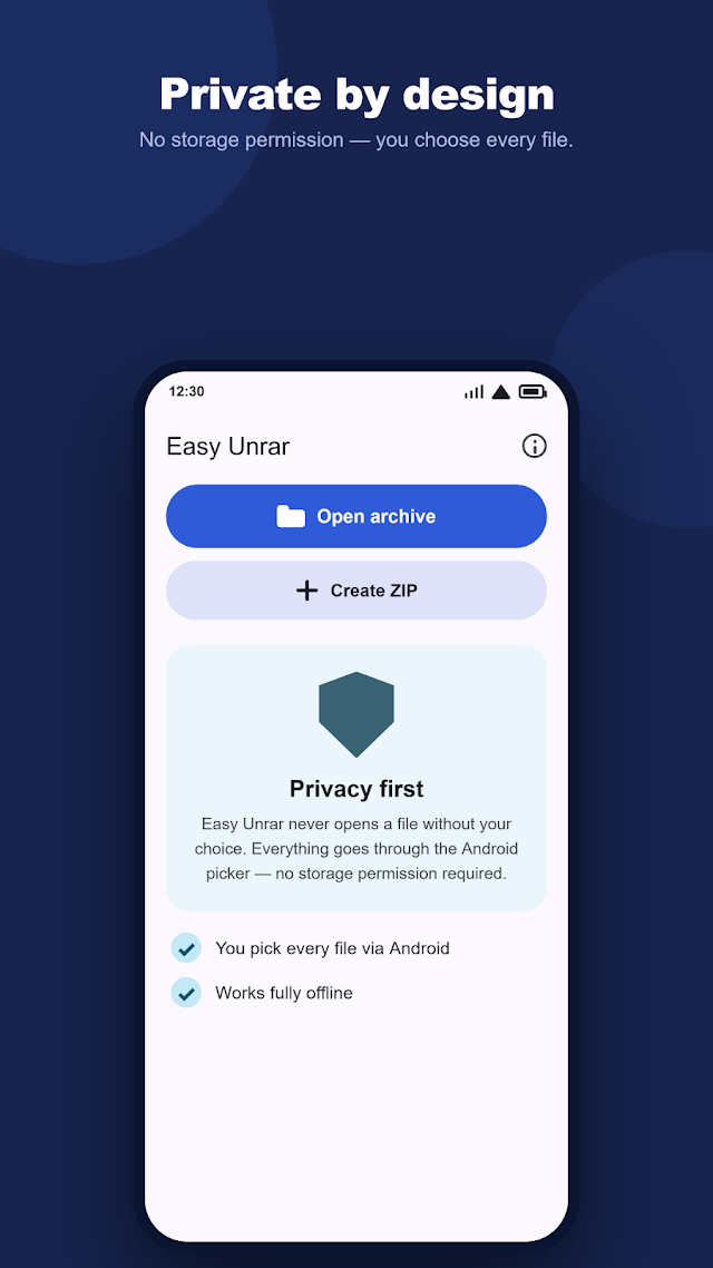 Easy UnRAR ZIP, 7Z, TAR, GZ Resimleri