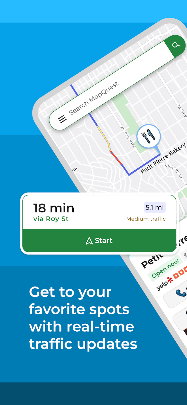 MapQuest: Get Directions Resimleri
