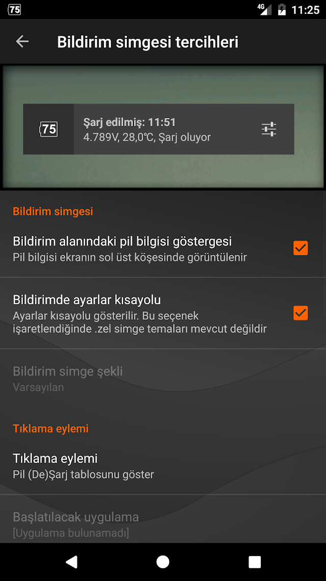 Gauge Battery Widget Resimleri