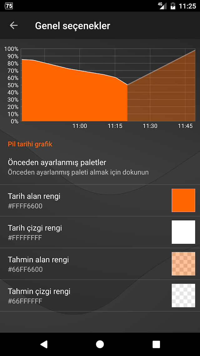 Gauge Battery Widget Resimleri