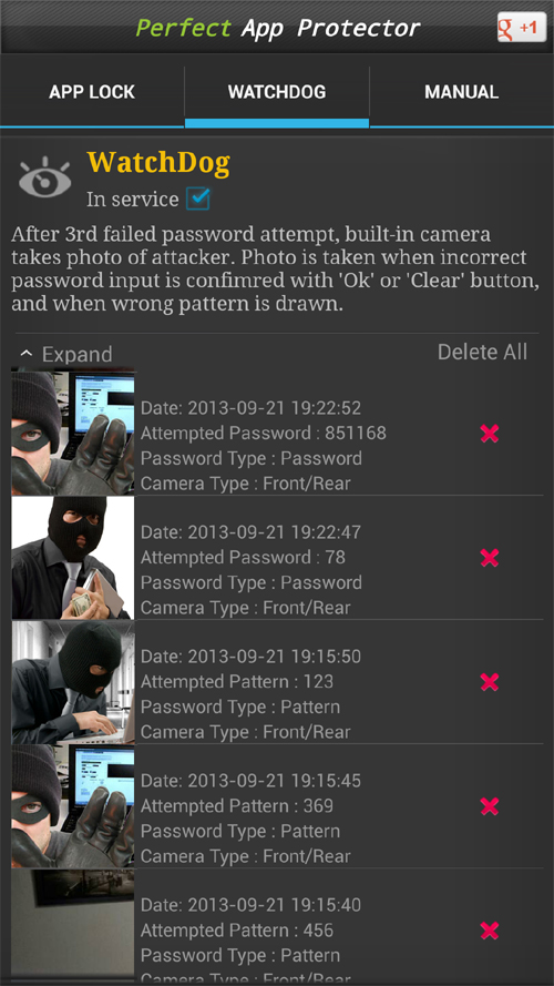 Perfect AppLock(App Protector) Resimleri