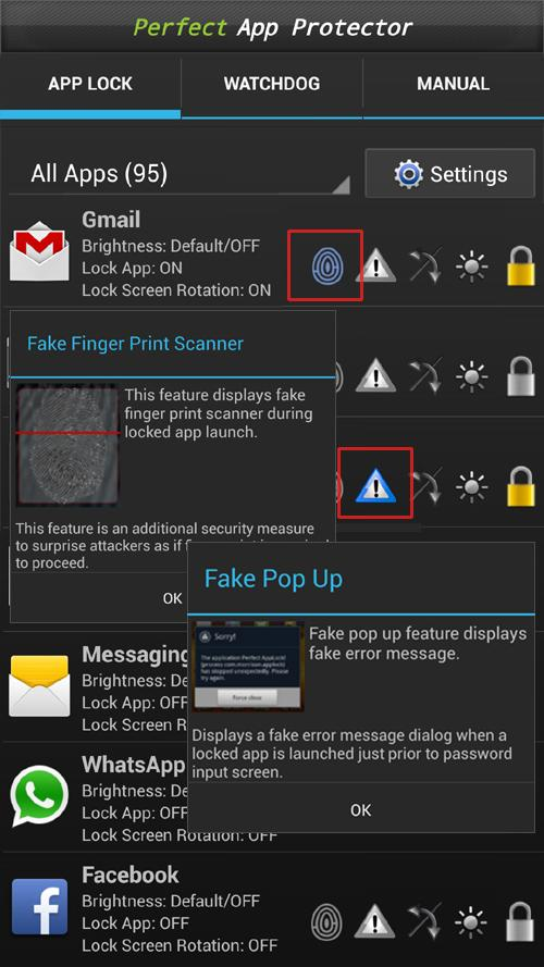Perfect AppLock(App Protector) Resimleri